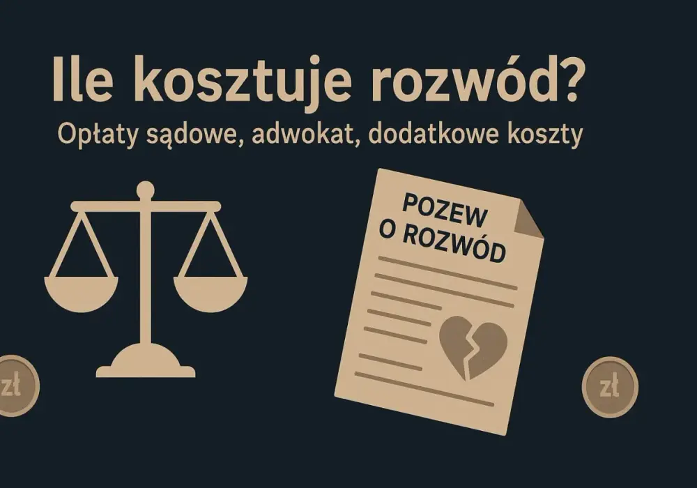 Odpis rozwodu ile kosztuje? Sprawdź, ile naprawdę zapłacisz