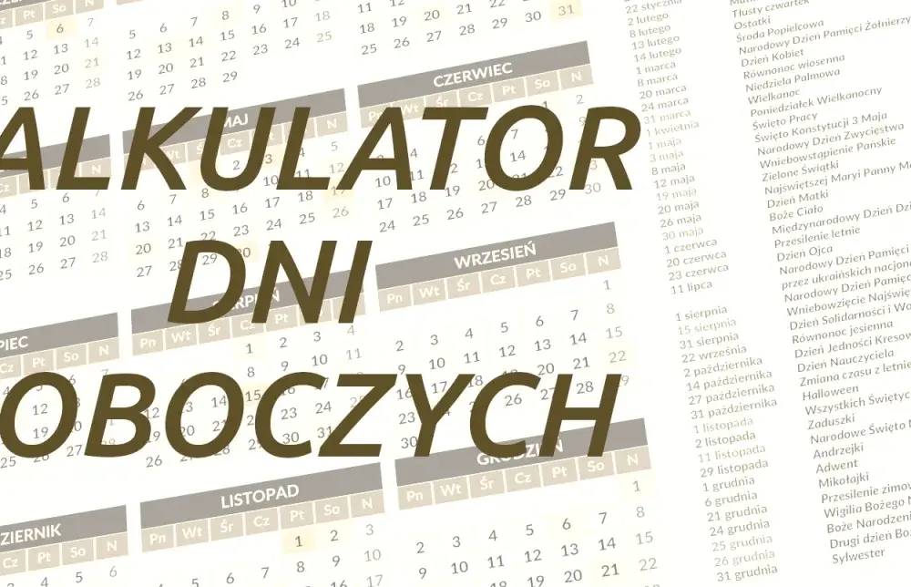 Wymiar czasu pracy 2026 - Ile godzin i dni roboczych w miesiącu?