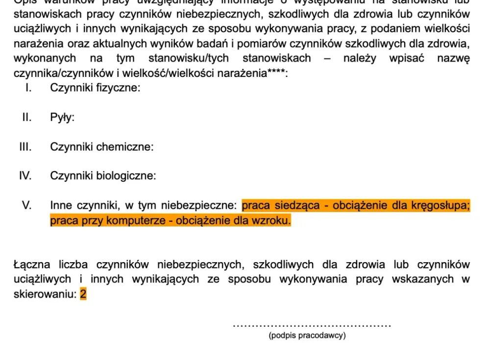 Skierowanie na badania medycyny pracy - Co musi zawierać i kto płaci?