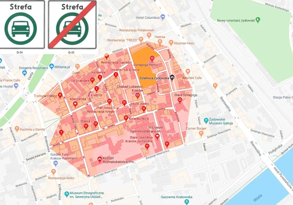 Strefa czystego transportu w Krakowie - które auta wjadą?