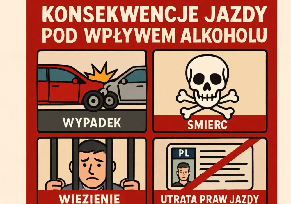 Jazda pod wpływem alkoholu - co naprawdę grozi kierowcy?