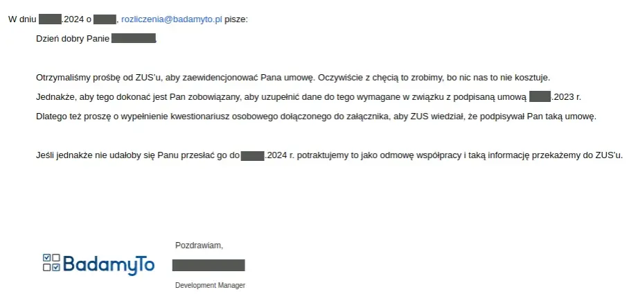 Jakie dane do umowy o pracę mogą cię kosztować problemy?