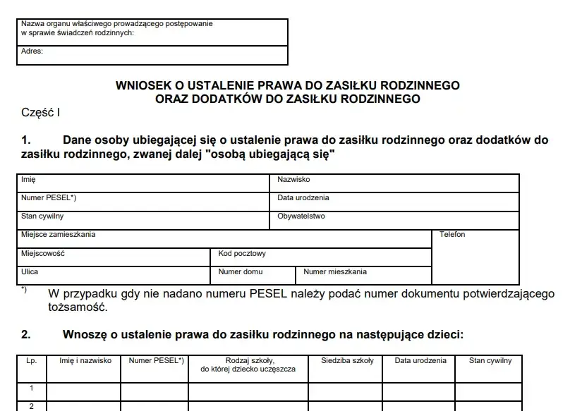 Zdjęcie Do kiedy wniosek o rodzinne? Kluczowe terminy, które musisz znać