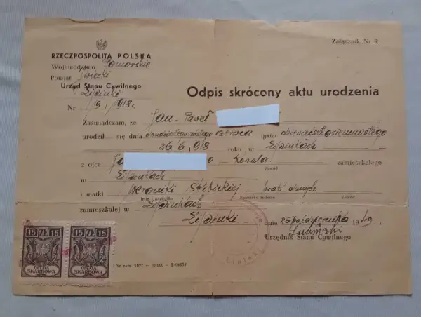 Ile jest ważny odpis aktu urodzenia i kiedy warto go zaktualizować