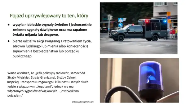 Pojazdy uprzywilejowane - kiedy wolno korzystać z sygnałów?