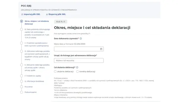 Deklaracja PCC-3 - Jak uniknąć błędów i zapłacić podatek?