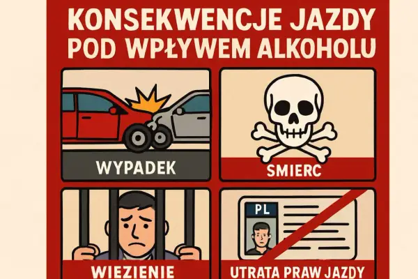 Jazda pod wpływem alkoholu - co naprawdę grozi kierowcy?